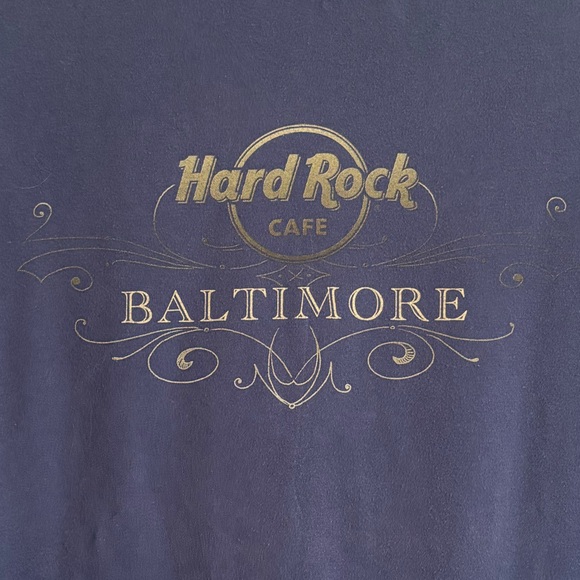 Hard Rock Cafe Men's T-Shirt Bundle Baltimore & Las Vegas Blue White Size Medium - Picture 8 of 16